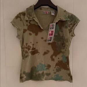 Trendy Camouflage Short Sleeve Tee